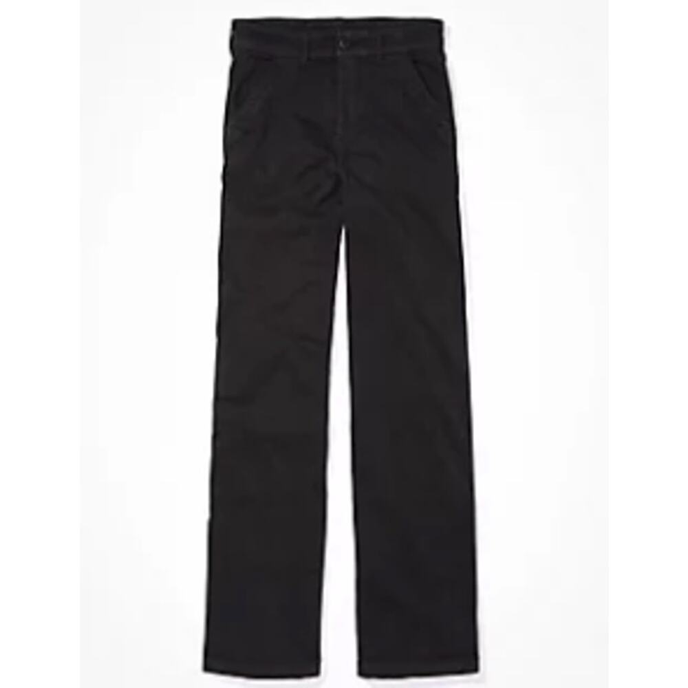 American Eagle Stretch Super High-Waisted Baggy Wide-Leg Trouser